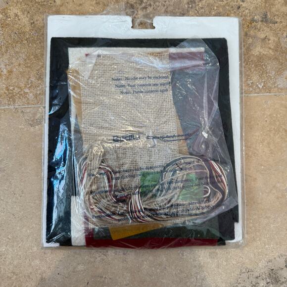 Bucilla Felt Holiday Creations Stocking Craft Kit Christmas DIY Sewing 18” - Picture 3 of 3